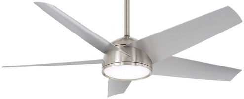 Chubby 58''Outdoor Ceiling Fan in Brushed Nickel (15|F781L-BNW)