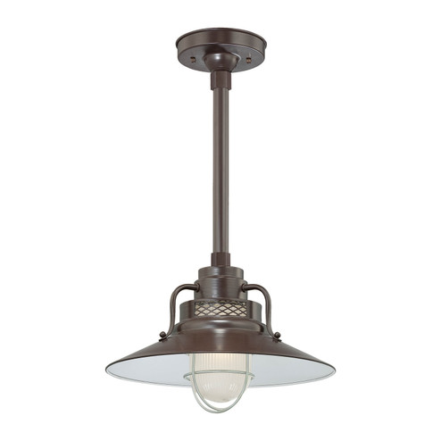 R Series One Light Pendant in Architectural Bronze (59|RRRS14-ABR)
