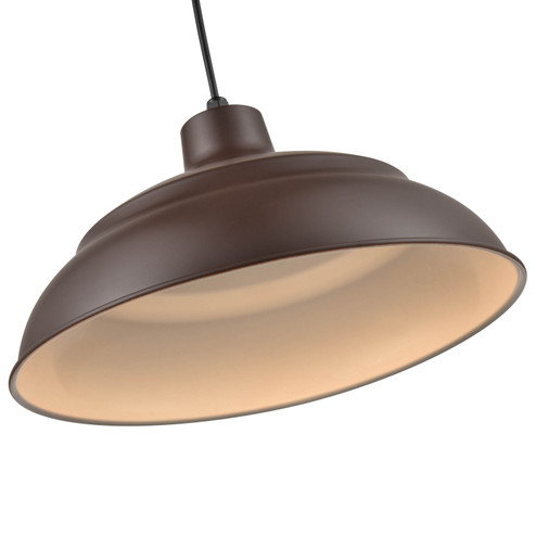 R Series LED Warehouse/Cord Hung in Architect Bronze (59|LEDRWHC17-ABR)