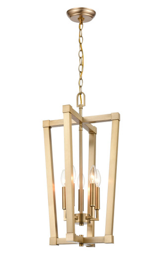 Five Light Pendant in Modern Gold (59|9125-MG)