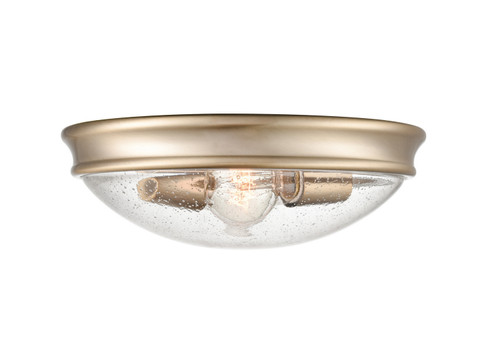 Two Light Flush Mount in Modern Gold (59|5228-MG)