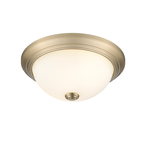 Two Light Flushmount in Modern Gold (59|4903-MG)