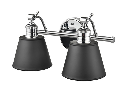 Layne Two Light Vanity in Chrome (59|4462-CH)