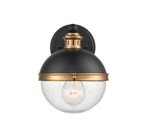 Ellmira One Light Wall Sconce in Matte Black/ Aged Brass (59|4251-MB/AB)