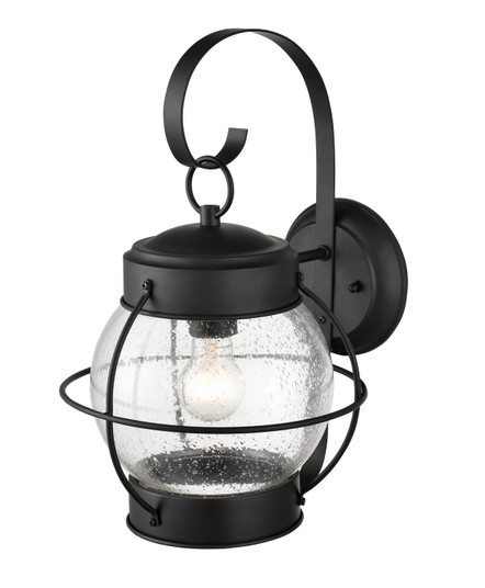 Aremelo One Light Flushmount in Powder Coat Black (59|4173-PBK)