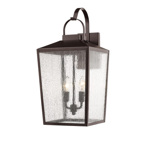 Devens Two Light Outdoor Wall Sconce in Powder Coated Bronze (59|2653-PBZ)