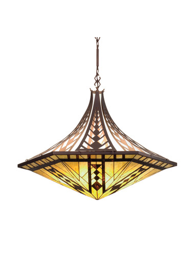 Sonoma Three Light Inverted Pendant in Mahogany Bronze (57|98194)