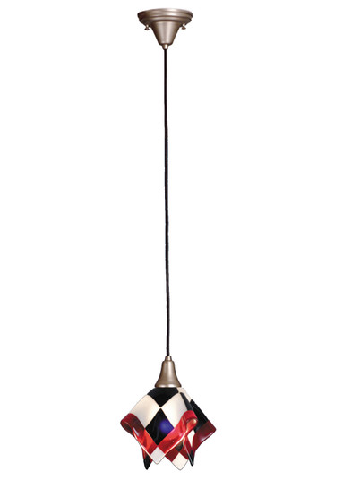 Metro Fusion One Light Mini Pendant in Nickel (57|82475)