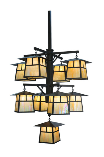 Stillwater Nine Light Chandelier in Timeless Bronze (57|77897)