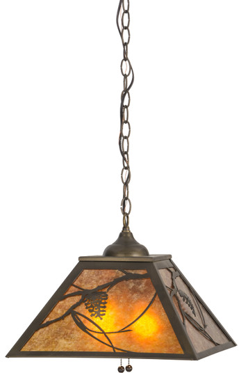 Whispering Pines Two Light Pendant in Antique Copper (57|73489)