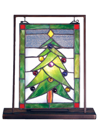 Christmas Tree Mini Tabletop Window in Antique,Craftsman Brown (57|69658)