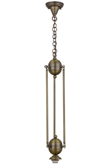 Hyde Park One Light Pendant Hardware in Antique Brass (57|666611)