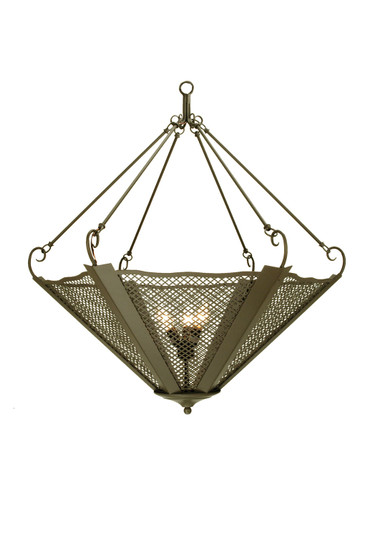 Umbrella Three Light Inverted Pendant in Timeless Bronze (57|65144)