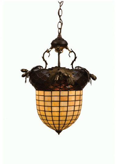 Greenbriar Oak One Light Pendant in Antique Copper (57|51850)