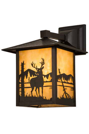 Seneca One Light Wall Sconce in Craftsman Brown (57|39870)