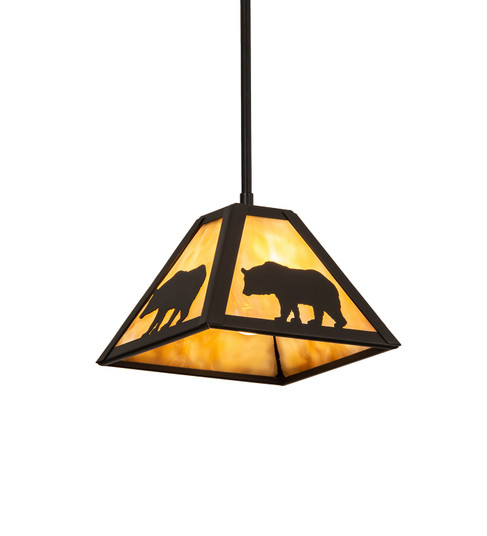 Lone Bear One Light Mini Pendant in Timeless Bronze (57|38289)