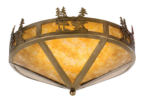 Tall Pines Two Light Flushmount in Antique Copper (57|26388)