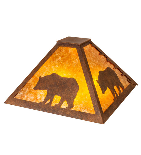 Lone Bear Shade in Antique Copper,Rust (57|244685)