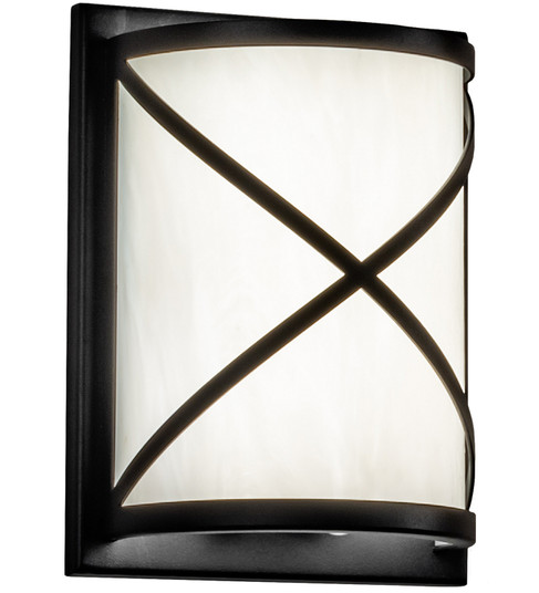 Whitewing LED Wall Sconce in Black Metal (57|244395)