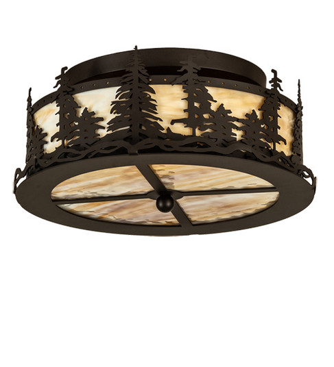 Tall Pines Two Light Flushmount in Oil Rubbed Bronze (57|233881)