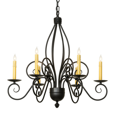 Squire Six Light Chandelier (57|227498)