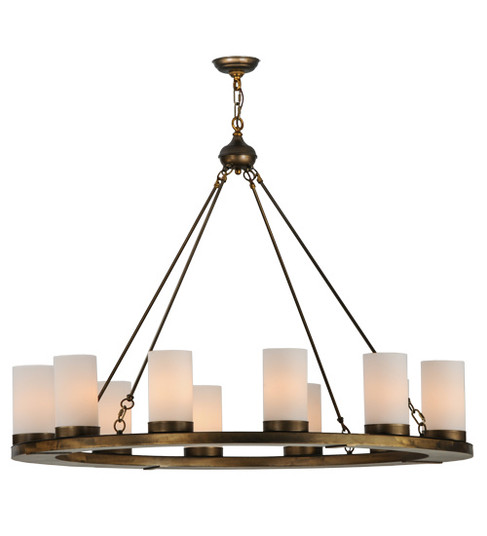 Loxley 12 Light Chandelier in Antique Copper (57|220081)