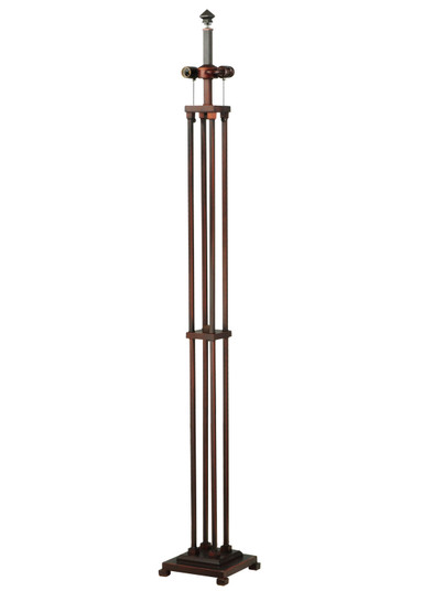 Mission Two Light Floor Base in Mahogany Bronze (57|21619)