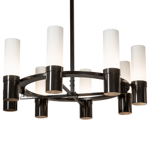 Farmington Eight Light Chandelier in Timeless Bronze (57|214875)