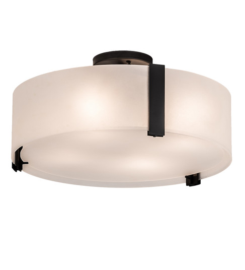 Cilindro Four Light Flushmount in Oil Rubbed Bronze (57|196134)