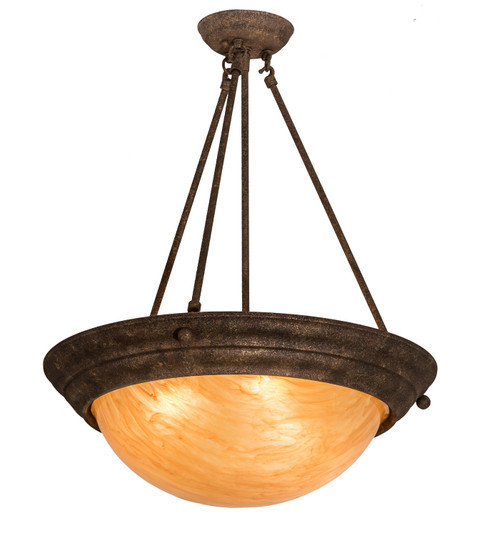 Dionne Three Light Pendant in Rust (57|191955)