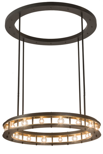 Alva 16 Light Pendant in Craftsman Brown (57|191696)