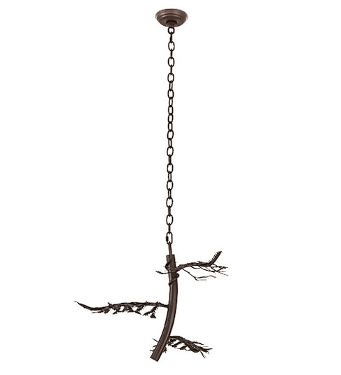Pine Branch Pendant in Craftsman Brown (57|190126)