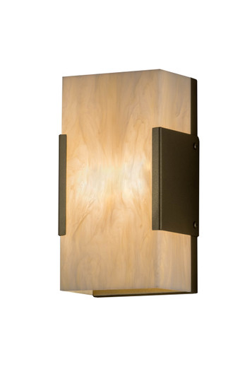 Quadrato Two Light Wall Sconce in Craftsman Brown (57|181609)