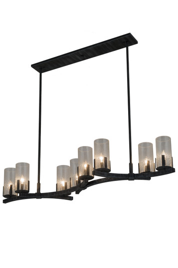 Cero Eight Light Chandelier in Bronze (57|181456)