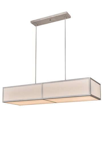 Quadrato Six Light Pendant in Nickel (57|178216)