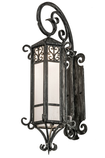 Caprice One Light Wall Sconce in Hand Wrought Iron (57|178196)
