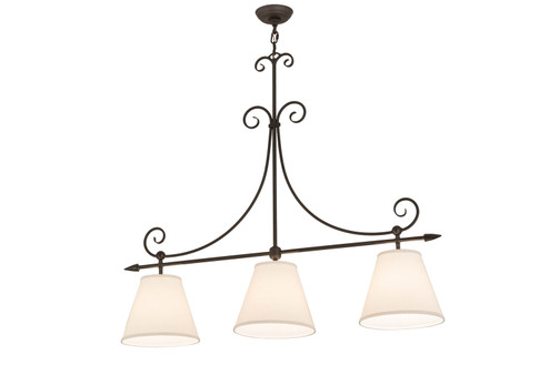 Marselle Three Light Island Pendant in Oil Rubbed Bronze (57|178065)