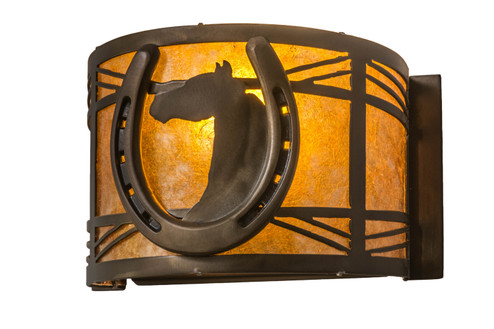 Horseshoe One Light Wall Sconce in Antique Copper (57|176944)