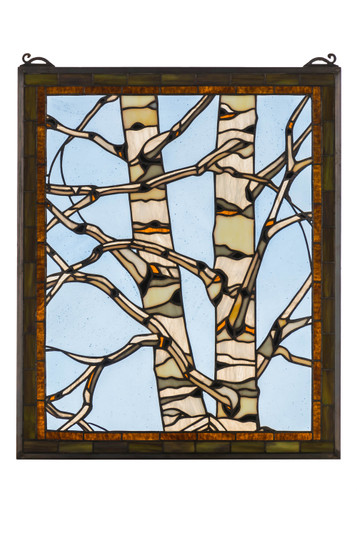 Birch Tree In Winter Window in Vasdy Ca Beige Amber Kalt (57|175993)