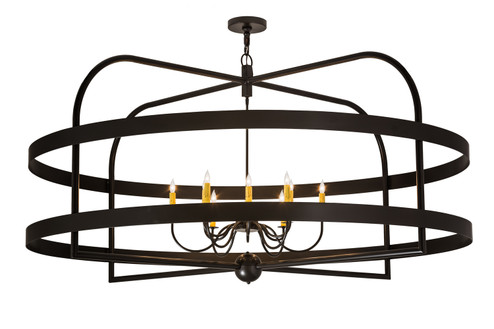 Aldari 12 Light Chandelier in Timeless Bronze (57|173570)