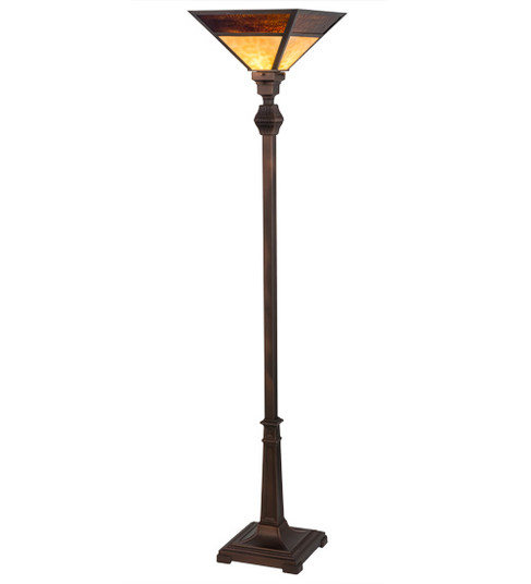 Mission One Light Torchiere in Mahogany Bronze (57|172177)