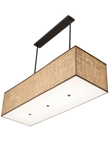 Quadrato Five Light Pendant in Timeless Bronze (57|163750)