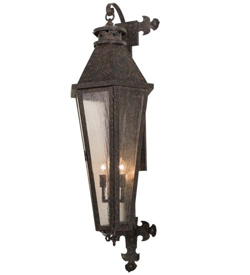 Millesime Three Light Wall Sconce in Black Metal (57|162946)