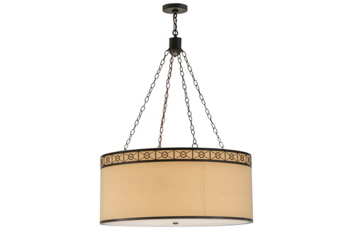 Cilindro Four Light Pendant in Timeless Bronze (57|161029)
