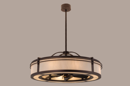 Sargent 12 Light Chandel-Air in Custom,Mahogany Bronze (57|160883)