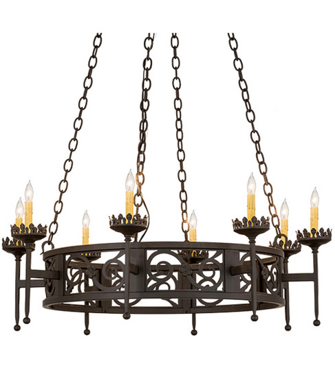 Majella Eight Light Chandelier in Oil Rubbed Bronze (57|160337)