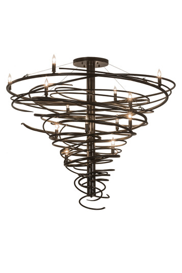 Cyclone 14 Light Chandelier in Timeless Bronze (57|158869)