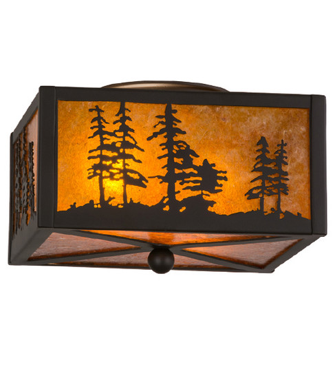 Tall Pines Two Light Flushmount in Oil Rubbed Bronze (57|157088)