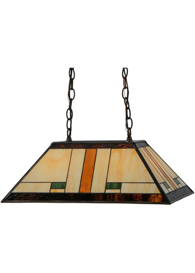 Manhattan Two Light Island Pendant in Oil Rubbed Bronze (57|147783)