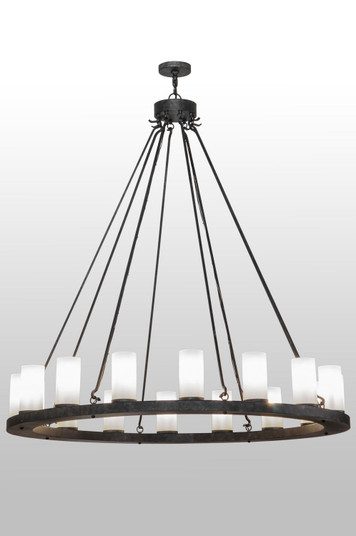 Deina 16 Light Chandelier in Black Metal (57|147302)